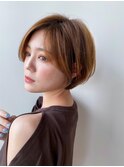 加藤貴大30代40代人気 大人かわいいひし形ショートスタイル