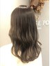 【ツヤ透明感】髪質改善ＴＲ+アディクシー・イルミナカラー+カット ¥16430～