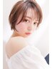 《１番人気★》似合わせカット+高発色カラー+高濃度美容液配合Tr