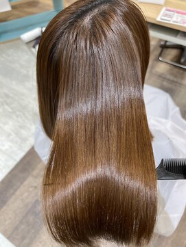 ザ ラブズ ラフズ ヘアー 本店(the loves laughs hair) 【LL式ストレート】