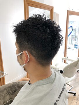 ヘッズ 本八幡店(HEADS) MEN'S HAIR  センターパート　ツイストスパイラル　韓国マッシュ