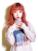 クシュ 所沢西口プロぺ通り(kusyu... )&nbsp;ピンクラベンダーピンクグラデーション赤髪クラシカルボブ