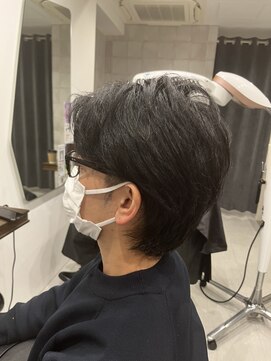 アフロディーテ 銀座(APHRODITE GINZA) 束感ショート/波巻き/アップバング/ツーブロックマッシュ/銀座