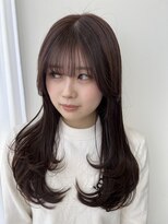 イオエ 岡本(ioe)&nbsp;髪質改善/チェリーブラウン/モード/ダークアッシュ/イメチェン