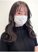 イヤリングカラーインナーカラーハイライトフェイスフレーミング