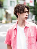 ツイストスパイラルパーマメンズカットメンズショート札幌大通