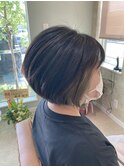 インナーカラーボブ