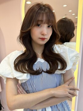 ボタン シブヤ(VOTAN SHIBUYA) 韓国ヘア/顔まわりカット/前髪/くびれヘア/ヨシンモリ