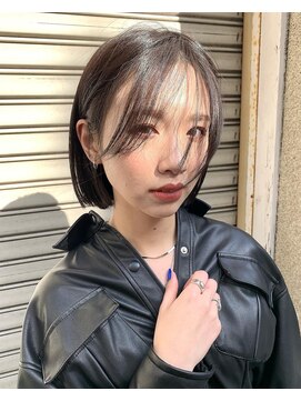 ボアップ(boappu) #イルミナカラー#暗髪#ブラック#髪質改善トリートメント