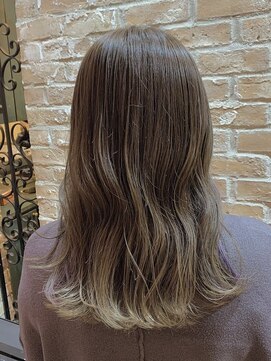 シャル 相模大野(shalu) 【村上】透明感グレージュ20代30代≪shalu相模大野≫