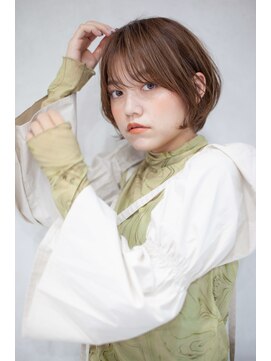 アッシュ 池袋店(Ash) 10代20代30代『『ふんわりショートボブ』　＃池袋駅