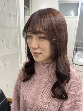 メルシー トータル ブランディング サロン(merci TOTAL BRANDING SALON) カシスピンク/大人可愛い/艶髪【横浜】