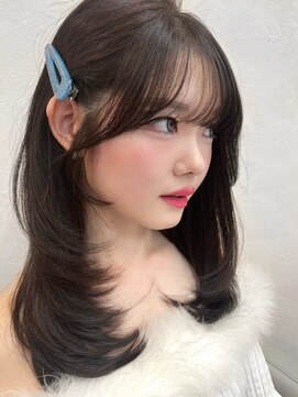 ユニ 表参道(uni) 韓国ヘア/お顔周りカット/大人かわいい