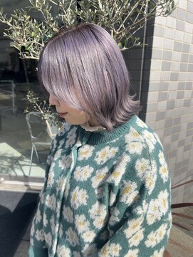 ウィム(wim) ~ Lavender ash (ブリーチ2回必須)