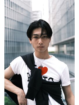 エアー 青山(AIR) センターパート/ナチュラルメンズ