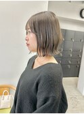 グレージュオリーブベージュくびれミディ大人美人