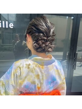 ミル(1001 mille) 浴衣ヘアセット/浴衣ヘアアレンジ/浴衣着付け/花火着付け