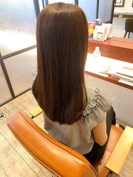 マーリャヘアー(mallia hair) レイヤースタイルレイヤーカットロングレイヤー小顔スタイル
