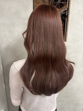 ルノン(LUNON) ピンクブラウン／ベールピンク/ブリーチ無しWカラー