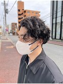しっかり動きが出るパーマスタイル