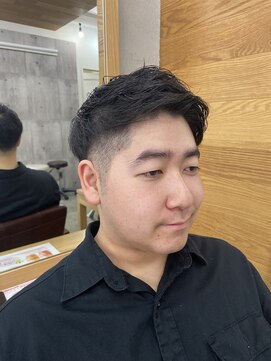 オーブ ヘアー ニーナ 麻生店(AUBE HAIR nina) フェードベリーショート