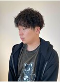 シャドウパーマ/メンズマッシュ/刈り上げマッシュ