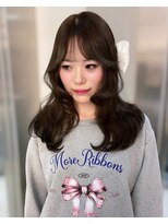 アクシス 栄ガスビル店(`AXIS) 【 HIYORI 】" オリーブベージュ × girly style "