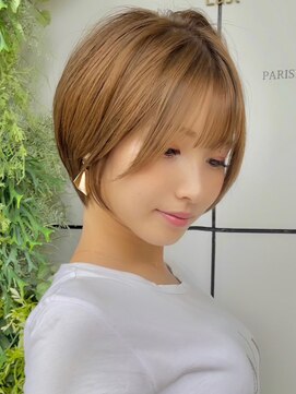 ビューブルー 亀戸錦糸町(VIEW BLUE) ショートヘア/白髪ぼかし/顔周り