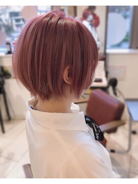 プログレス フレスポ富沢店(PROGRESS) 『Cherry pink』似合わせカット×ダブルカラー