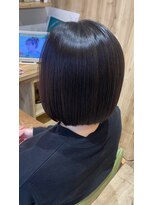 カミケンネクスト(kamiken.next)&nbsp;小顔◎切りっぱなしミニボブ【カミケン方木田】