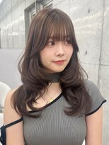 エヌアイ オモテサンドウ(ni omotesando) ガーリーヘア フォワード巻き ショコラブラウン