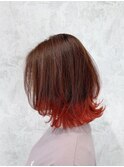 グラデーションカラー×オレンジ