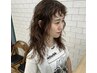 カット+パーマ+2stepトリートメントor炭酸スパ　[レディースパーマヘア]