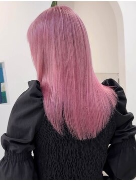 ファムエリア(FEMME AREA) ピンクカラー　ダブルカラー