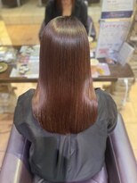 リー 甲子園(Lee) 髪質改善カラー ピンクブラウン