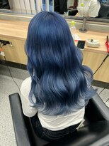 ペレ 渋谷(PELE)&nbsp;くびれヘア/アプリコットオレンジ/夏のヘアアレンジ/渋谷