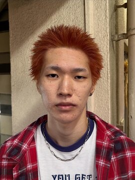 from 0287 中目黒/スパイキーショート/オレンジショート