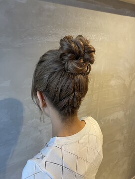 エデン 福岡店(EDeN) #ヘアセット#あみおろし#セット#ウエディングセット