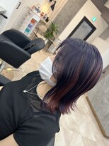 アルメリア 池袋(Arumeria) ツートーンカラーケアブリーチパープルピンク