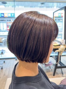 ジュイール(jouir) 三鷹ショートボブくびれショートイルミナカラー顔周りレイヤー