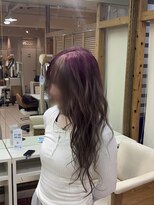 ウィルゴ 原宿(VIRGO)&nbsp;ツートーンピンクミルクティーベージュグラデーションルーツ