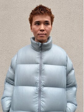 パーク(PARK) メンズスパイキーショートオレンジブラウン