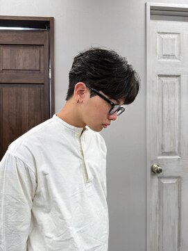 ソソ(soso) 大人フェザースタイルメンズ/パーマ/マッシュ