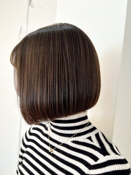 アマル 吉祥寺(Amal)の写真/大人女性の髪を知り尽くしたベテランスタイリストによる施術。ダメージレスでナチュラルなストレートを実現