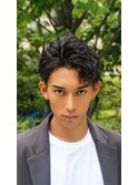 men'shair/波巻きツイストスパイラル/ニュアンスパーマ