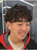 MEN’S/シャドウパーマ/藤沢美容院
