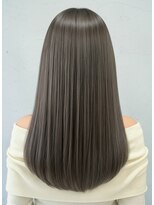 アース 三木店(HAIR & MAKE EARTH) 20代30代40代ストレートアッシュベージュ髪質改善大人ロング