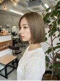 ボブ/縮毛矯正/韓国風タッセルボブ/レイヤーボブ/くびれボブ/