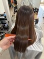 アンレーベル(Unlabel) 美髪矯正でツヤツヤ