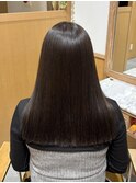 暗髪 / 透明感カラー / 高濃度水素カラー / 20代 / 30代 / 40代